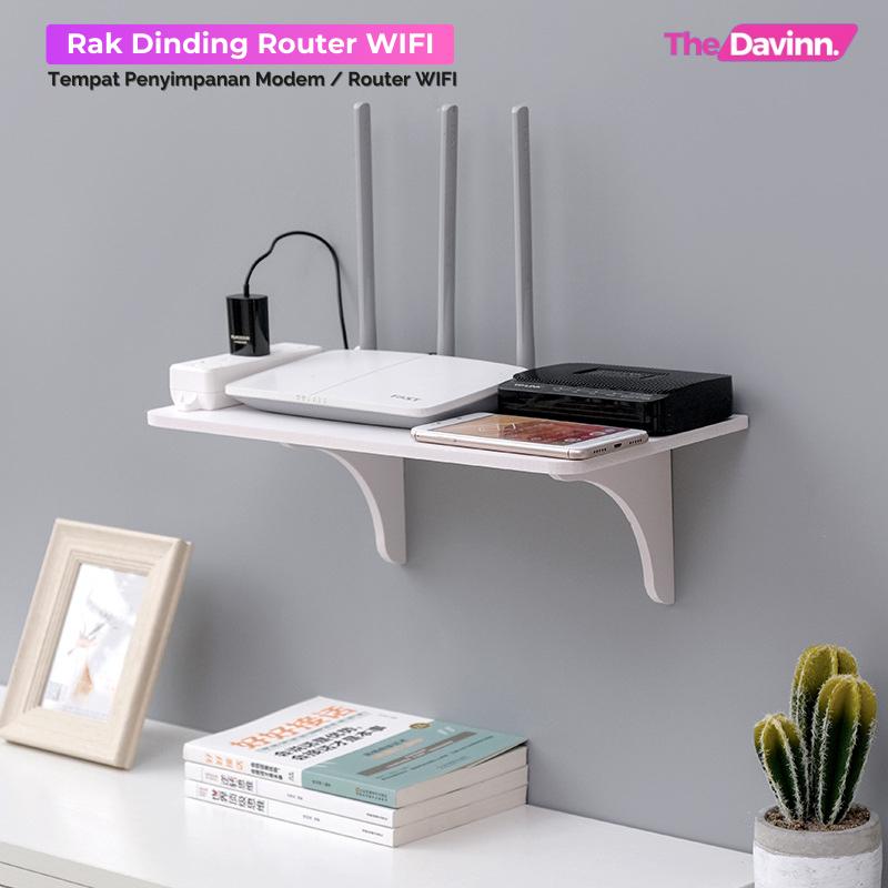Rak Dinding Router Wifi Modem Rak Gantung Tempat STB Minimalis - Shop ...