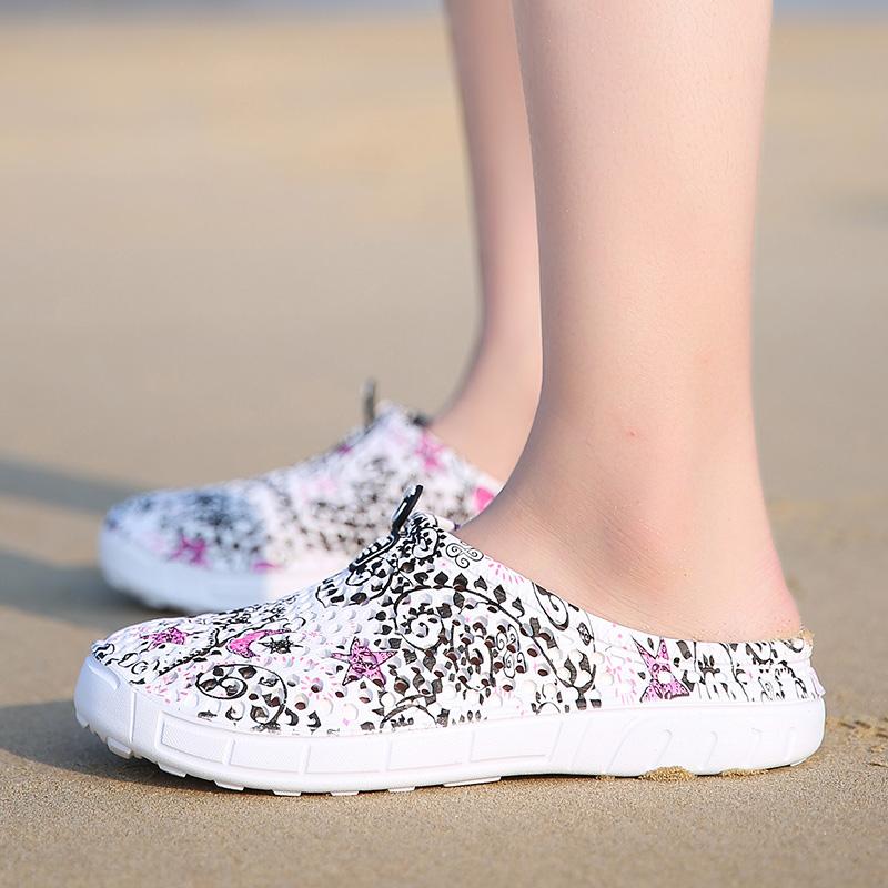 Product Introduction of 2023 New Hot Sale Casual Shoes Women Wedge Beach Shoes Summer Sandals Non-slip Round Toe Sandals Holiday Slippers Walking Shoes Footwear Girl Knee Comfort 35
