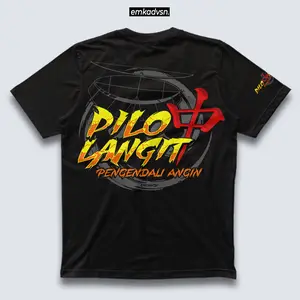 KAOS PILOT LANGIT PENGENDALI LAYANGAN PEGON | COTTON COMBED 24S EMKADVSN MERCH