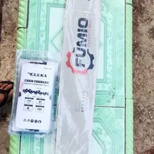 Bar + Rantai Chainsaw Set 22" Inch Guide Bar Sparepart Gergaji Mesin Chainsaw