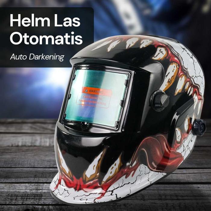 Gambar TaffGUARD Helm Las Otomatis Auto Darkening Welding Helmet - HW-012 dari Taffware Official Store Kota Administrasi Jakarta Barat Tokopedia