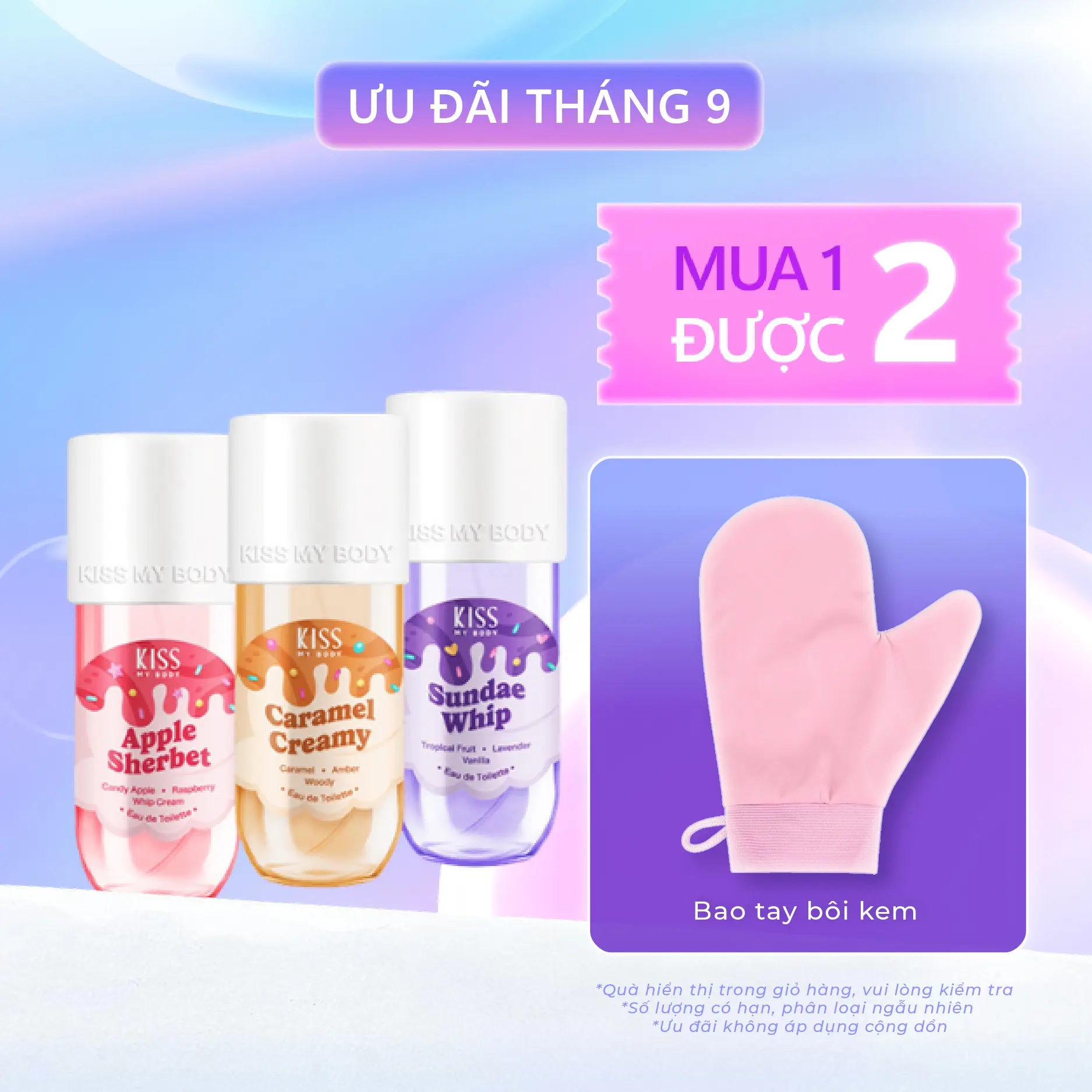 Xịt Thơm Toàn Thân Hương Nước Hoa Kiss My Body Eau De Toilette 88ml - Sweet Party Collection