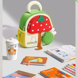 tas karakter strawberry/tas paud/tk/sd/,tas ransel anak,tasviral,tas lucu,tasmurah,fashion anak