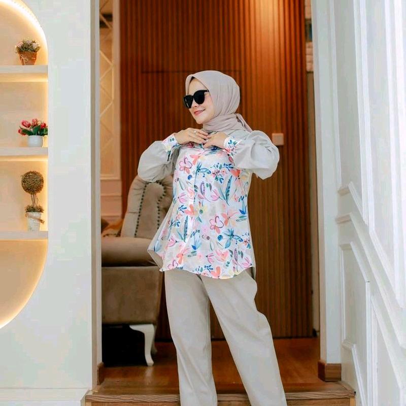 AZIZA SANA SAMIRA SET CELANA BY ANTUNNA Setelan Wanita 2