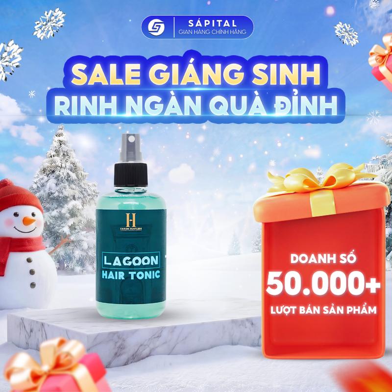  Xịt tạo phồng Lagoon Hair Tonic | Hỗ trợ bảo vệ nhiệt Tăng độ phồng kết dính cho tóc Tạo nếp tóc nhẹ nhàng Phù hợp cả nam&nữ 