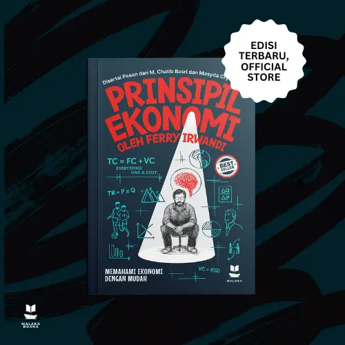 Buku Prinsipil Ekonomi oleh Ferry Irwandi Edisi Terbaru (Official Store)