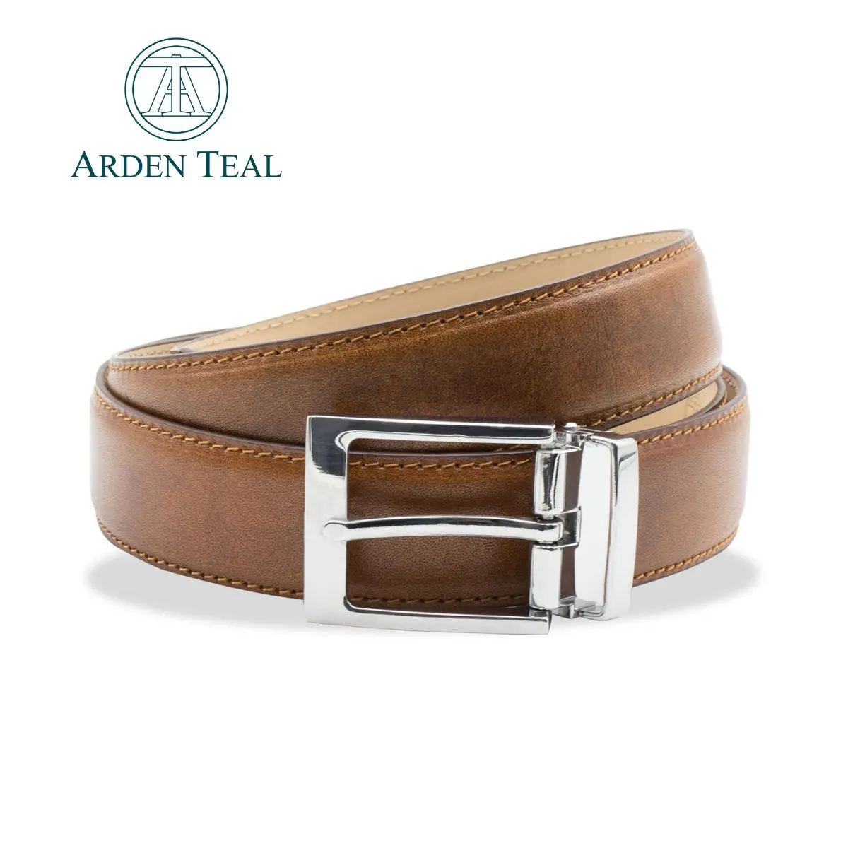 ARDEN TEAL Luis Belt Patina
