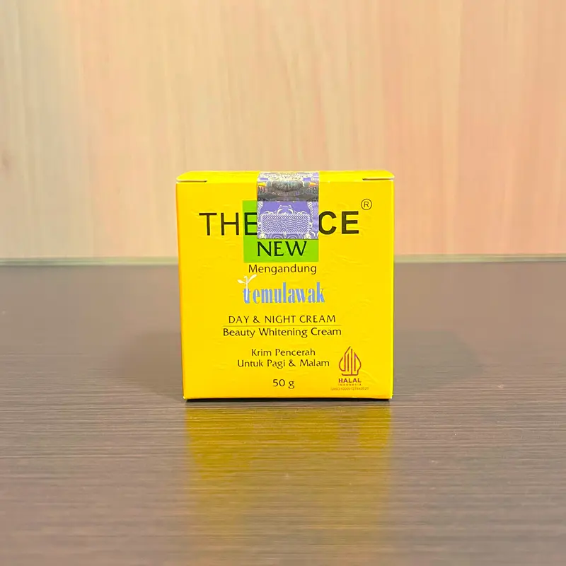 THE FACE Temulawak Day & Night Cream 50gr Original BPOM 1