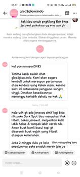 Product Review of [BPOM] Glad2Glow 2pcs bundle Skincare 2in1 Paket - Moisturizer+Serum Glowing Anti-acne Dark spot Barrier Bright Blueberry Ceramide Centella Berjerawat Memudarkan Mencerahkan Pencerah Wajah Arbutin Acid Extract Niacinamide Cooling Pelembab Melembutkan from ** M**😎 3