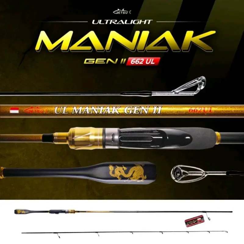 joran getsu UL MANIAK gen 2 spinning/bait casting