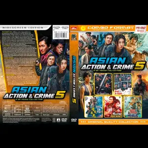 Dvd terbaru Asian action and crime vol 5,2025