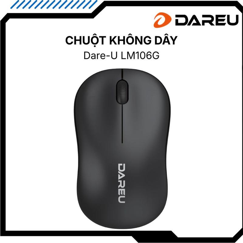huột Không Dây Dare-U LM106G – Wireless 2.4GHz – Gọn Nhẹ