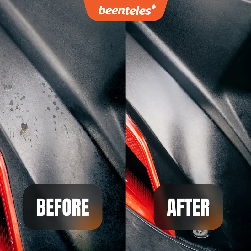 Pengkilap Body Motor Doff Glossy Spray Wax Coating All in Shine Polish - BEENTELES 7
