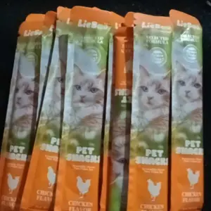 Snack Kucing Paket 65 pcs / 50 pcs - Makanan Kucing | Wetfood Kucing | Minara Creamy Treat | Liebao | Meo | Cemilan Kucing - Minara Cats Supply