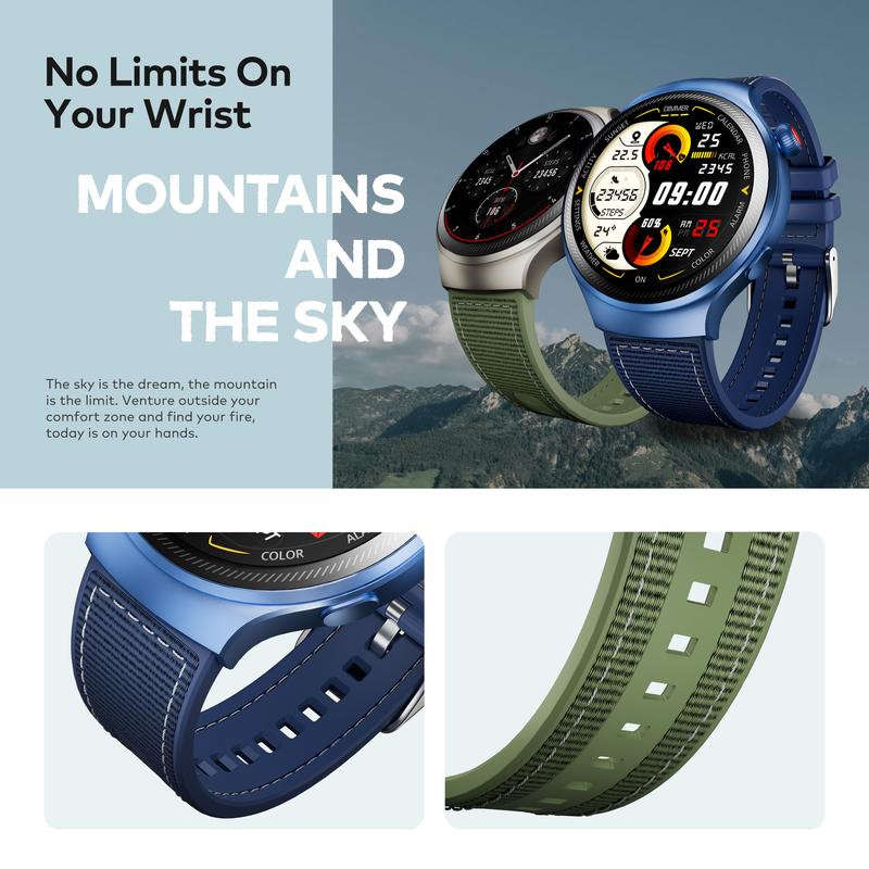[SP] Official itel Smartwatch O43 Max smart watch 1.43 inch AMOLED Touch Screen IP68 water proof Jam Tangan Pria fitness tracking 2