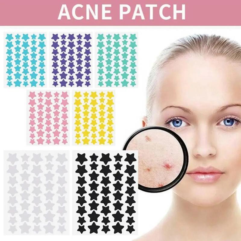 40Pcs/sheet Durable Acne Treatment Pimple Patches Cute Star Shaped Colorful Pimple Cover Sticker Invisible Skin Care Acne Patch 1