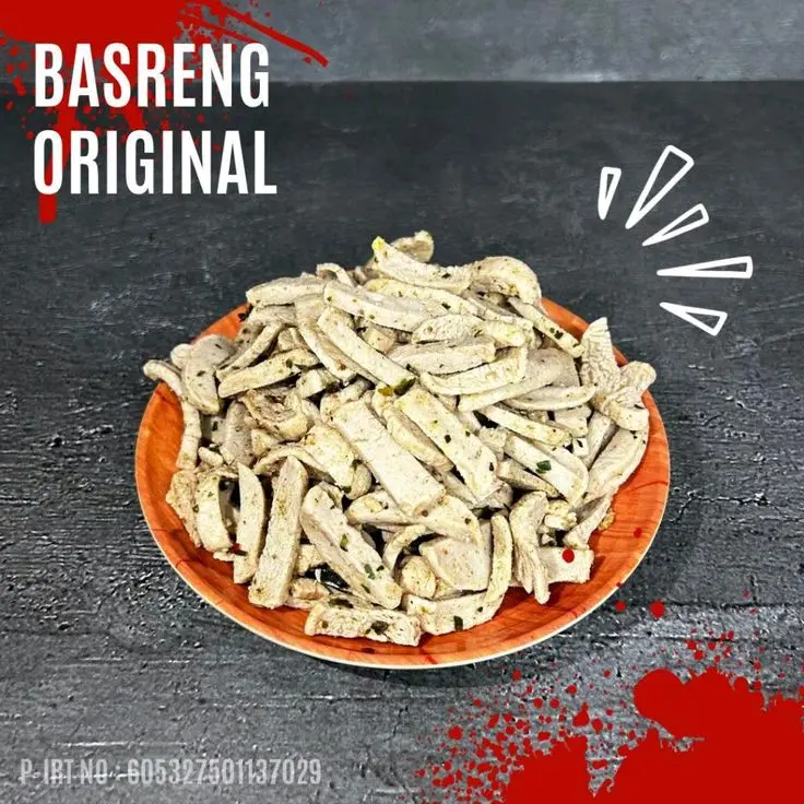 Basreng Original/Pedas 500KG Daun Jeruk - Snack Makanan - Food Goreng Keripik - Cemilan, Kering Camilan