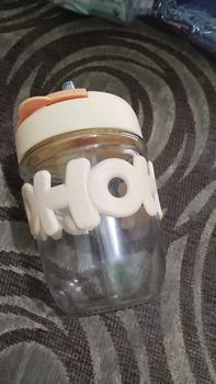 Product Review of [COD] TUMBLR HOHO/ MUG KACA TEBAL/ MUG AESTHETIC CUTE Water Bottles from Z** 0