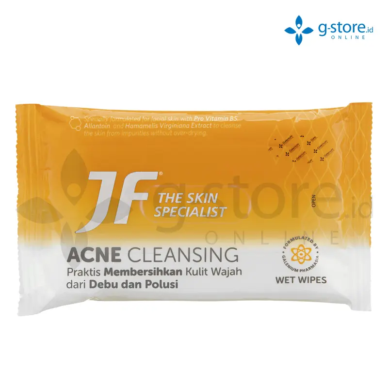 JF Acne Cleansing Wet Wipes (Tisu Basah) 0