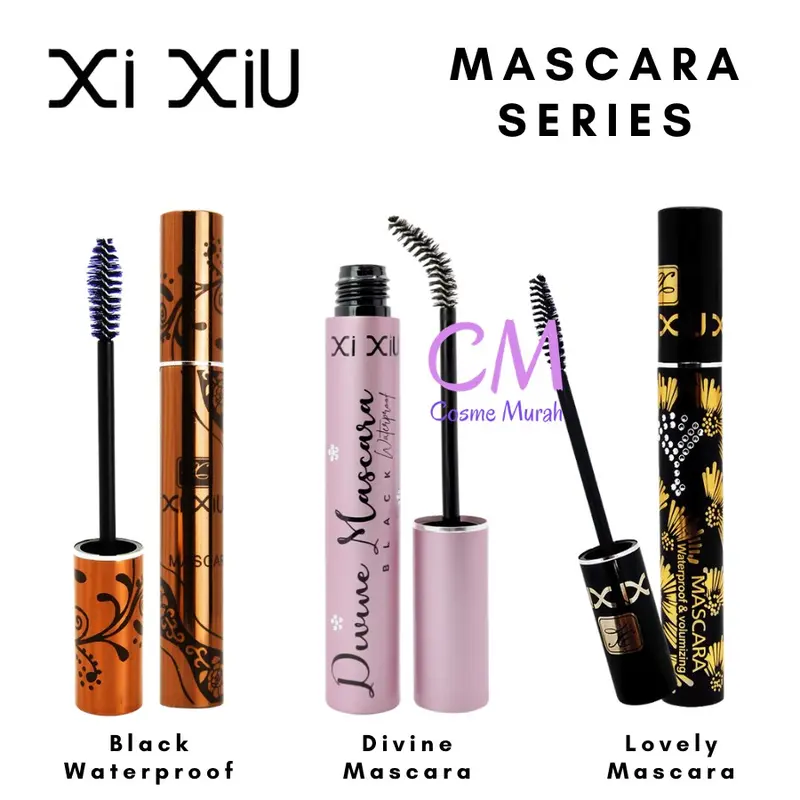 XI XIU Mascara / Divine / Lovely / Black Waterproof Volumizing Cosme Murah 0