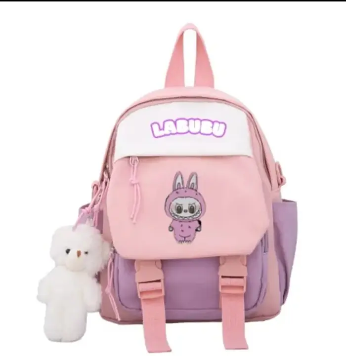 Ransel kartun labubu/ransel anak boneka labubu/Tas ransel mini labubu/ransel lucu labubu Aksesoris Motif 2