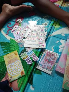 Product Review of ￼STICKER ANGKA SAJA 1-240/ stiker nomor 1-120 / Stiker Nabung album/ Stiker Album Challenge from i**h 0
