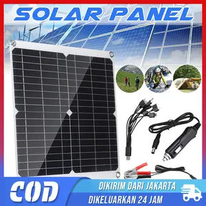 Panel Surya Solar Panel 100w Mono Panel Kristal Mono Panel Surya 60W-100W Mono Baterai