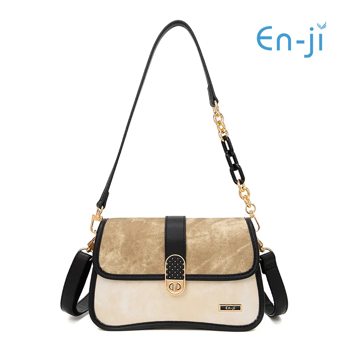 En-ji Yuno Shoulderbag - Khaki