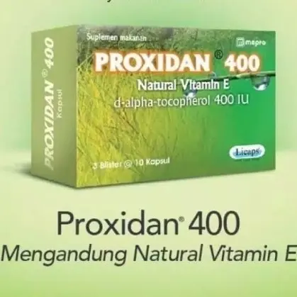 PROXIDAN 400 1 BOX 30 KAPSUL / VITAMIN E 400 IU