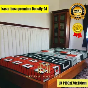 Kasur Busa termurah Anti Kempes Density23 Ukuran P180xL70xT10cm Muat untuk Satu Orang Promo Terbaik