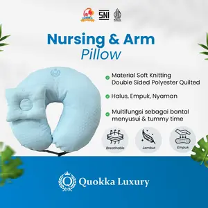 Bantal Menyusui Bayi Quokka Luxury - Nursing Pillow dan Arm Pillow Premium - Empuk, Bunda