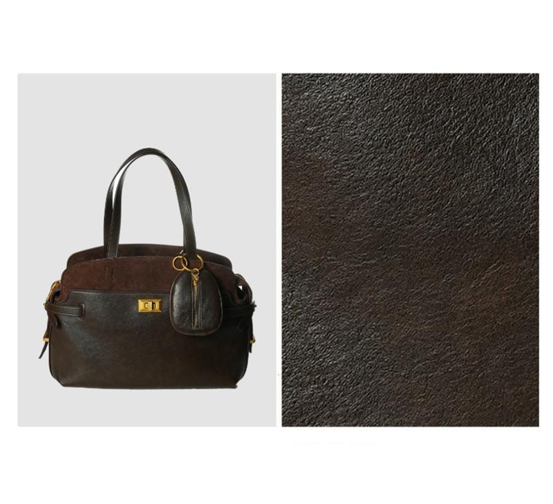 Túi Nữ, BV24111-Thời Trang, Sức Chứa Lớn, Túi Xách, Túi Đeo Vai, Túi Đeo Chéo, Phong Cách Đường Phố, Dễ Phối Đồ, Màu Nâu Đậm, Thiết Kế Cổ Điển [VN]