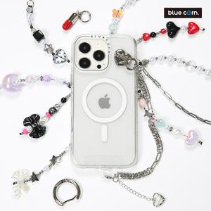 Bluecorn Maximalist Chain-Link Multi-Use Phone Charm – Stylish & Premium