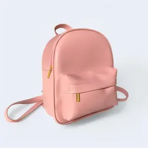 TAS MINI BAGPACK ARIKAA BAGS TAS RANSEL Wanita Korean Style 2026 POLOS Tas Mini Stylish Backpack Kulit Sintetis Waterproof dengan Desain Bow Elegan dan Tali Adjustable