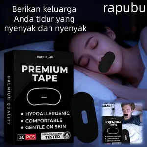 Mouth Tape 30pcs patch penutupan mencegah mendengkur tidur mulut patch mendengkur bayar di tempat Kulit Otot