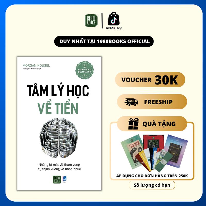 Sách - Tâm Lý Học Về Tiền Morgan Housel 1980Books