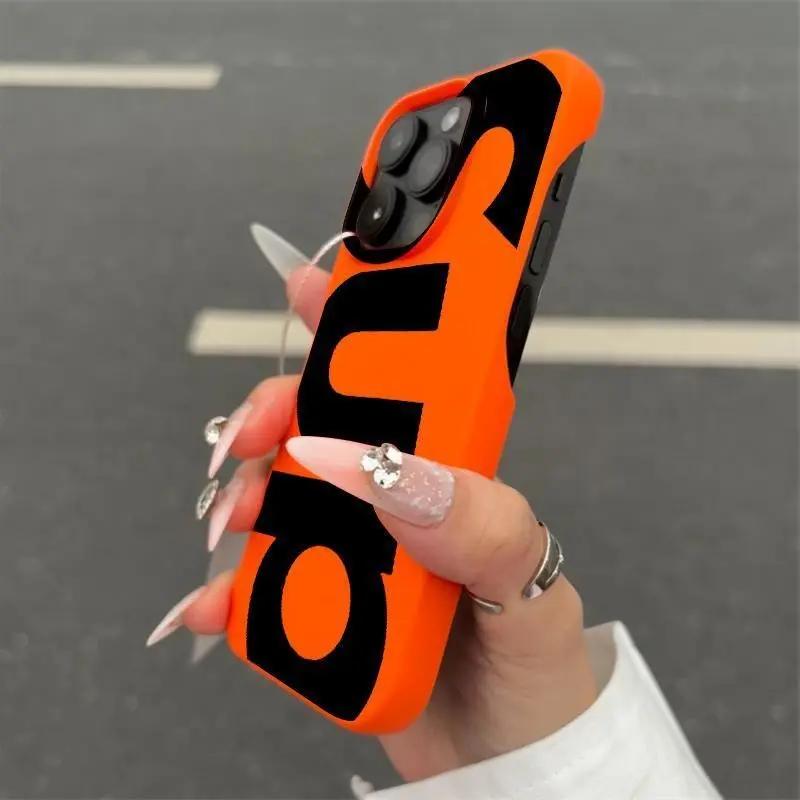 Ốp Nhãn Điện Thoại Chữ Cái, Đơn Giản Và Độc Đáo, Thích Hợp Cho Apple iPhone 16, 15, 14 Plus, 16promax, 11, 12, 13, 14, promax, Chất Liệu Silicon, Tương Thích Với 16pro, 12, 14, 13, 11, 15 pro, Ốp Bảo Vệ, Cảm Giác Bảo Vệ Nửa Gói, EYWO Phụ Kiện
