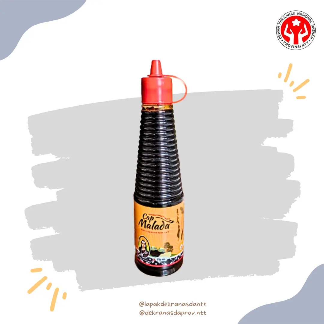 Kecap Cap Malada dari Gula Lontar Rote - Kecap Asli dari NTT