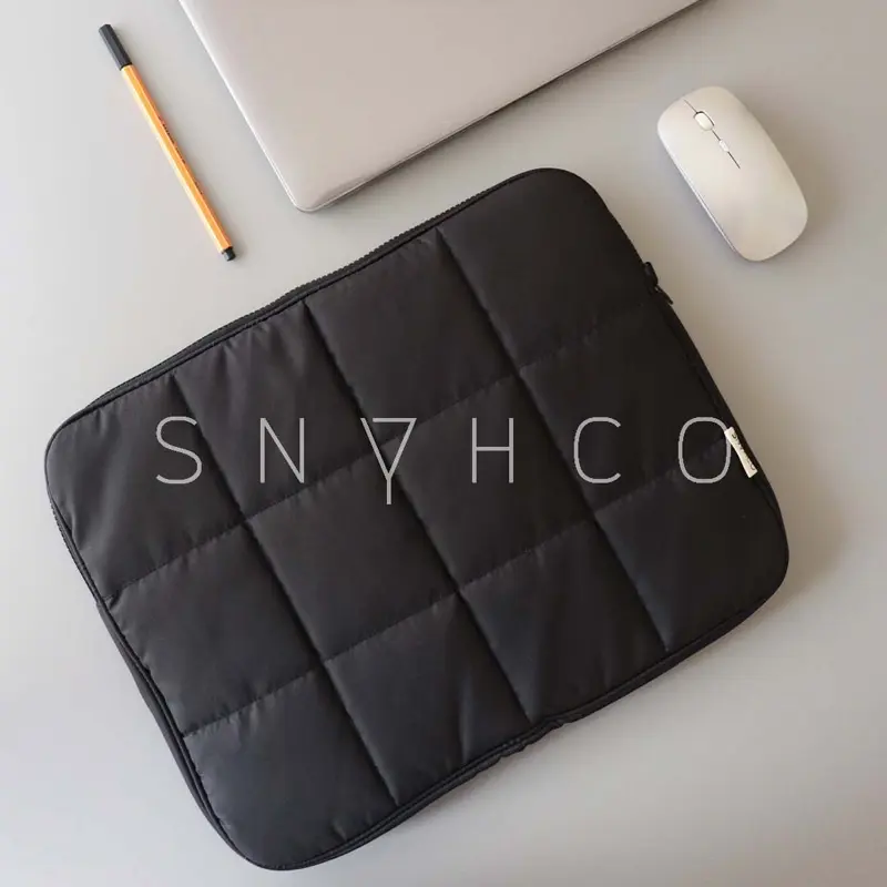 Tas Laptop Puffy Zipper Pastel Waterproof Laptop Sleeve Bag 13.3 inch 4