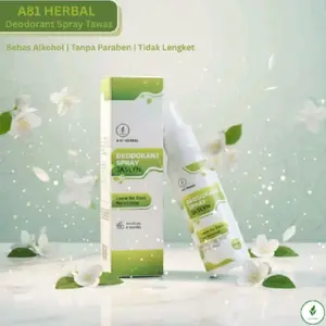 A 81 Herbal Natural Deodorant Spray  Wangi Jaslyn Abi Herbal Penghilang Bau Badan