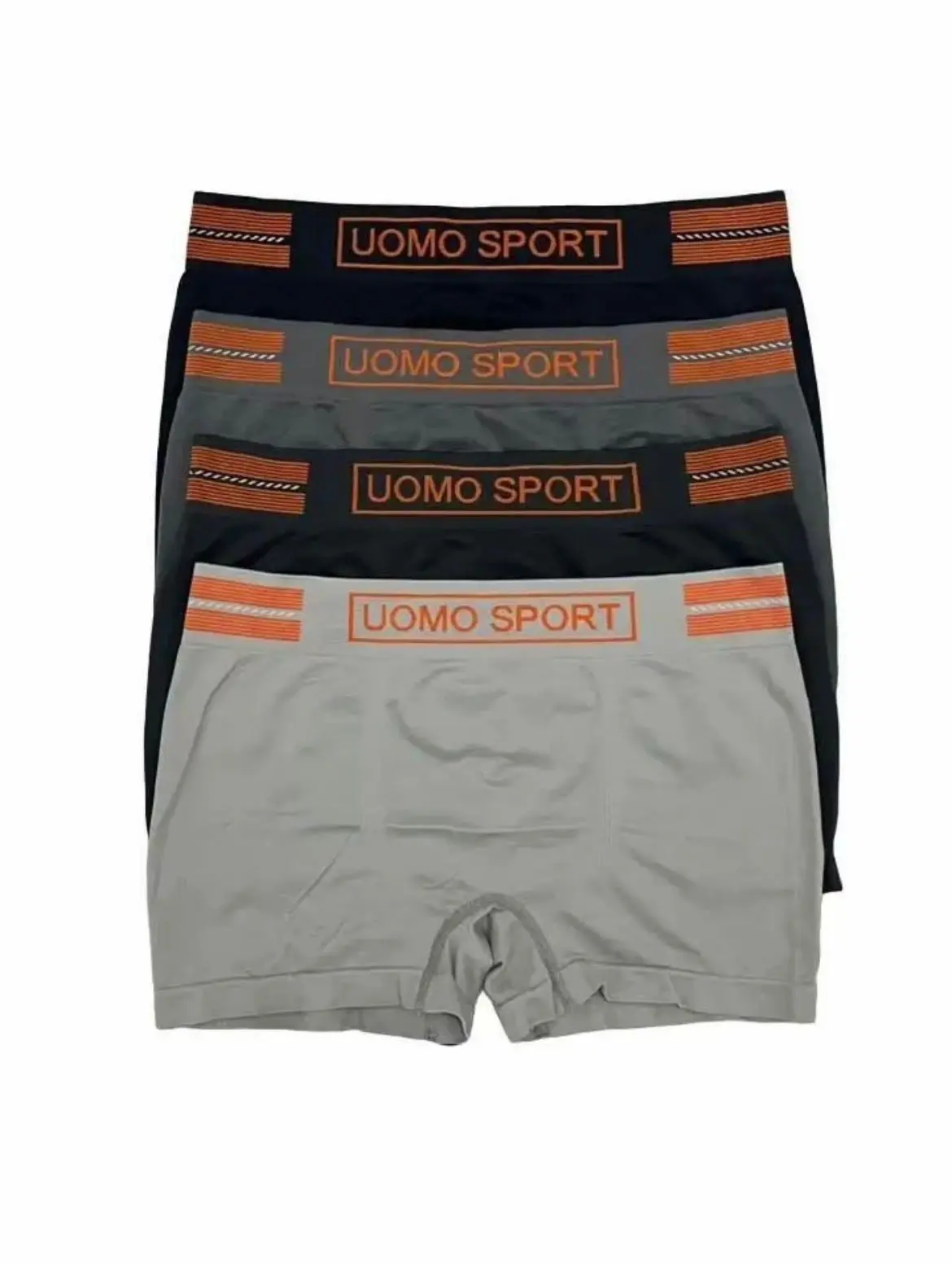 NEW UOMO SPORT BESTSELLER ISI 3-6 PCS FIT SOFT SEAMLESS BASIC SPORT SIZE M-L-XL-XXL BHN POLY NYAMAN UNTUK OLAHRAGA Boxer Pria Dewasa