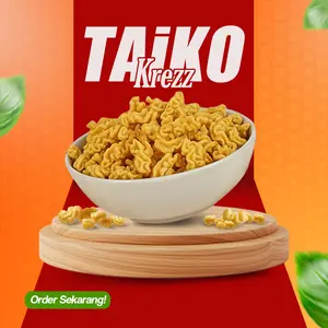 TERSEDIA VARIAN BARU!!! Taiko HALAL Camilan ikan cumi kembang dengan 4 varian rasa /Sapi Panggang-Pedas Manis-Pedas Daun Jeruk-Rumput Laut/cemilan snack box kekinian/Enak Keripik Jajanan Pedas