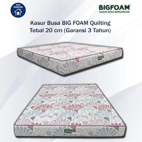 BIGFOAM Kasur Busa Bergaransi | Kasur Saja | Kasur Busa Bigfoam | Kasur Busa Tebal 20 cm