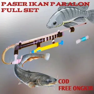 Mainan Anak Penangkap Cicak, Tokek, Ikan - Ukuran 60cm - Pipa Paralon dan Alumunium