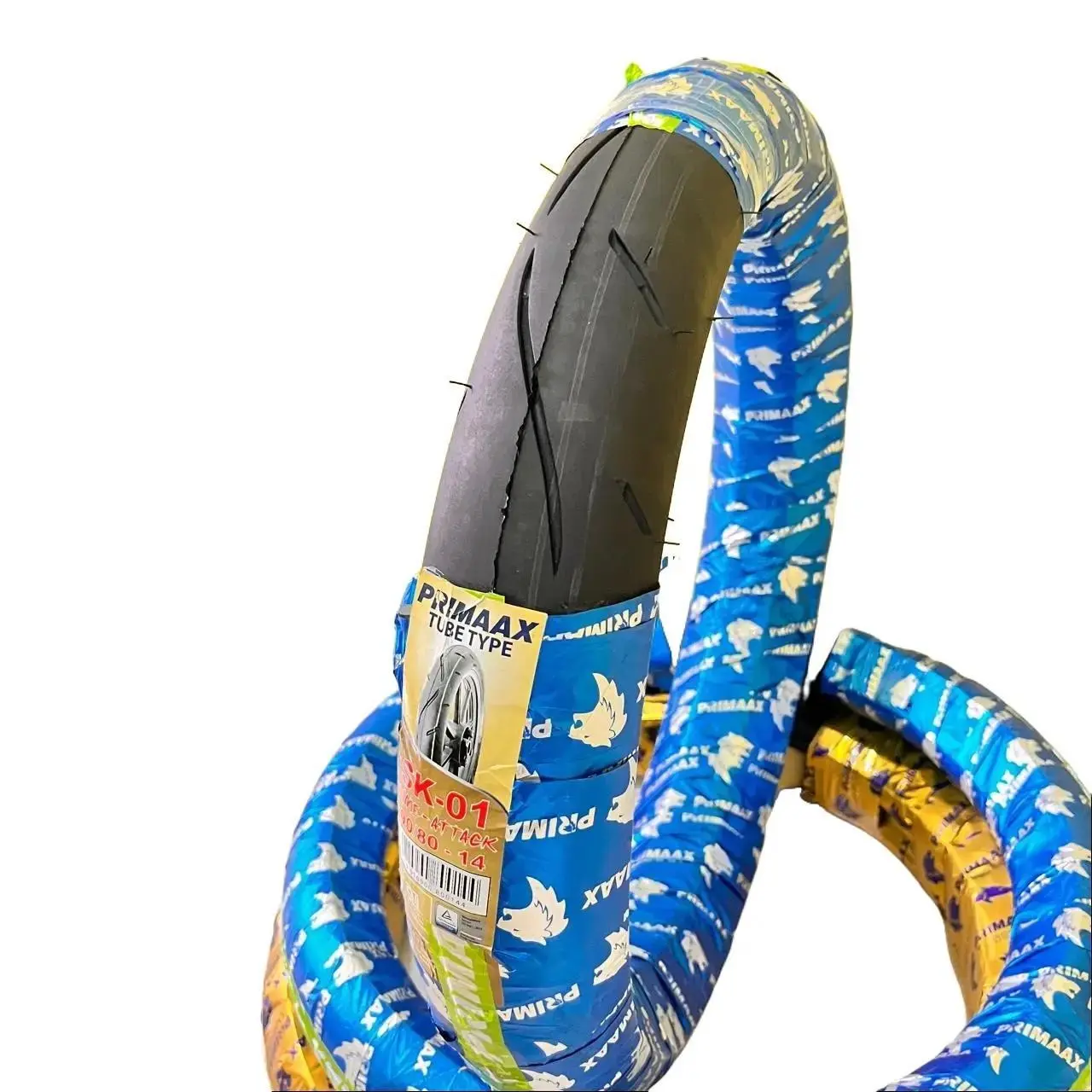 Ban Donat Ring 17 & 14 Primaax Sk01 Ukuran 50/90 60/80 70/80 80/80 90/80 Non Tubles Motor Matic & Bebek