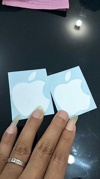Product Review of Stiker Cutting Apple Apel Emblem Logo Mac Macbook iPhone iPad Decal Custom Sticker Vinyl Aksesoris Variasi Hp Laptop Helm Body Motor Mobil from A** C**s 0
