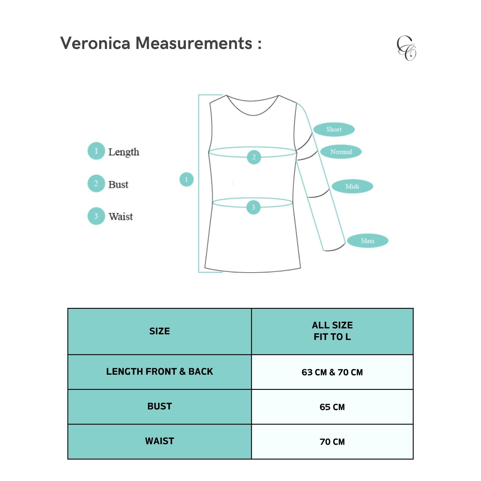 Cotton Code Kemeja Wanita Veronica One Size
