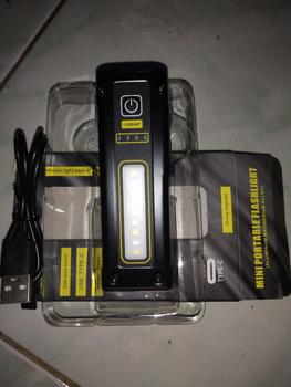 Product Review of Lampu senter bank listrik LED mini dual penggunaan from r**i 0