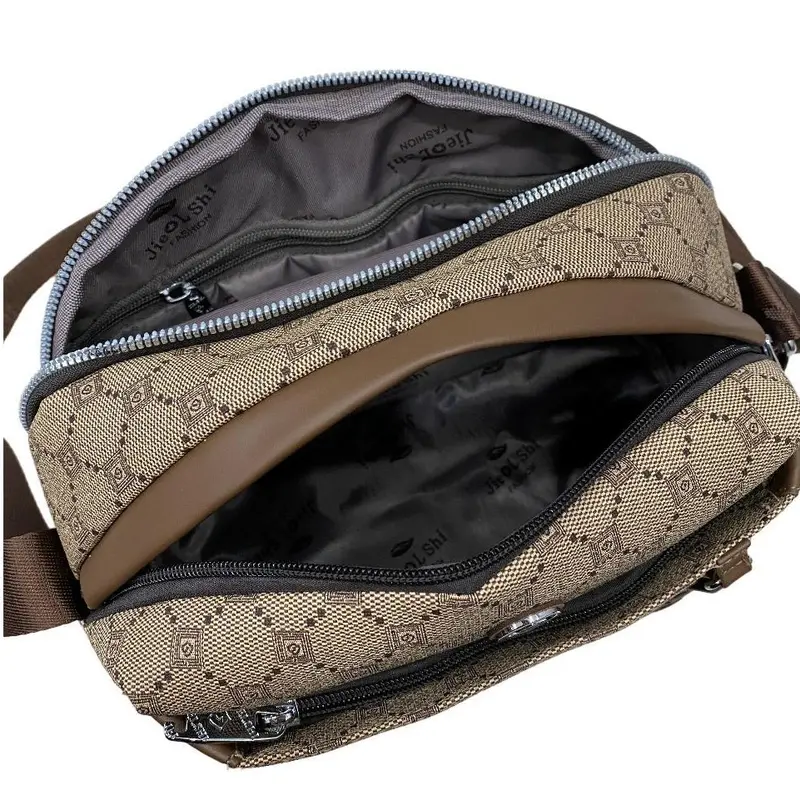 SELEMPANG ZAINA Tas Selempang Wanita 2626#JLY- Slingbag Terbaru Simple Kulit PU Leather Model Simpel Dan Elegan Cocok Dipakai Untuk Hangout, Nongki, Jalan Cantik Dan Arisan Kondangan 2626 Muat Dompet Panjang Hitam Kanvas HP Charger Parfum  #SL.373 4