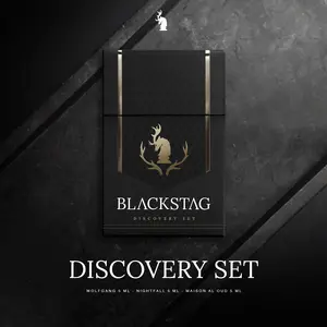 BLACKSTAG Discovery Set isi 3 varian 5ml ( Wolfgang 5ml - Nightfall 5ml - Maison AL Oud 5ml ) | Decant Parfum 5ml | Tester Parfum 5ml